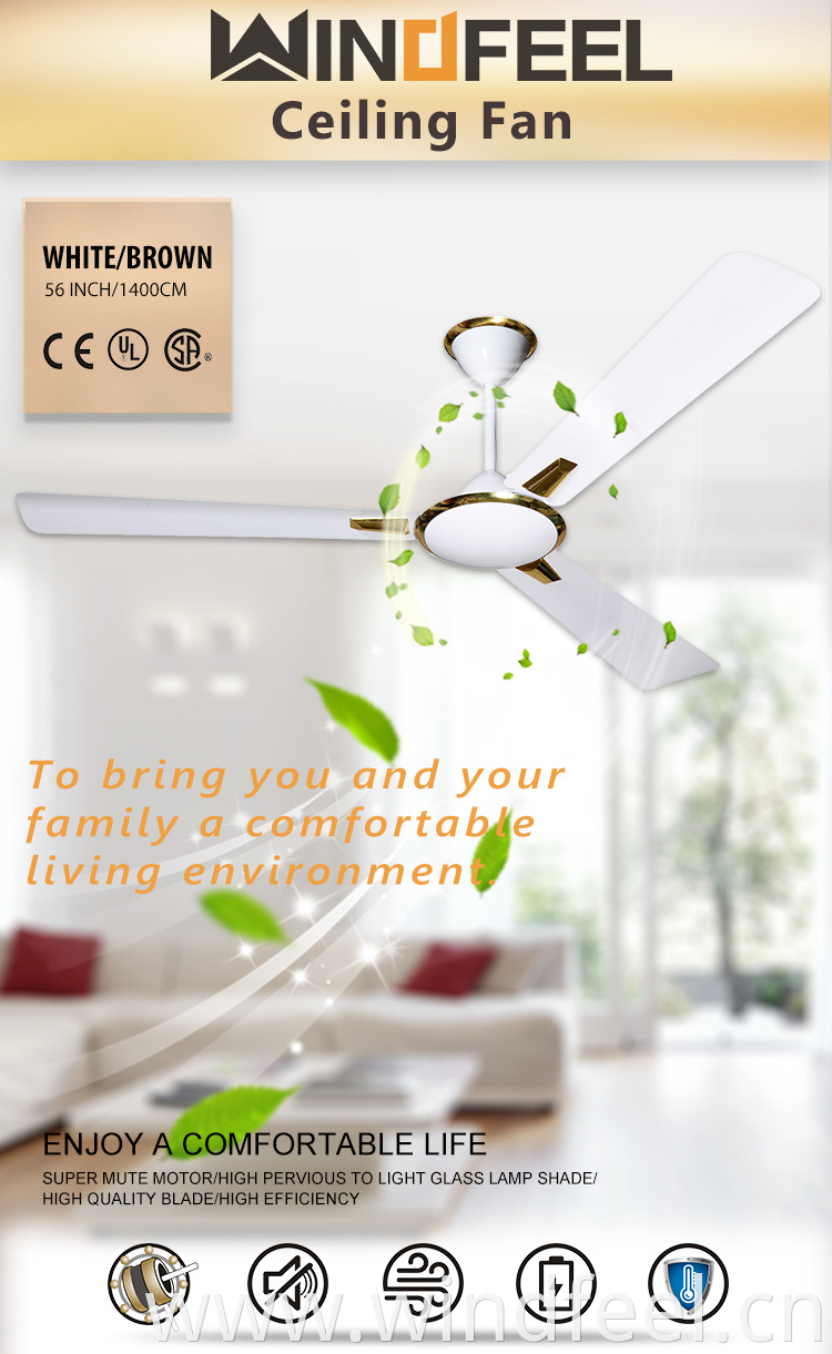 56 Inch AURA Breeze Ceiling Fan with Aluminum Blade SUMMER DELITE Hot Sale IN Ghana High Quality